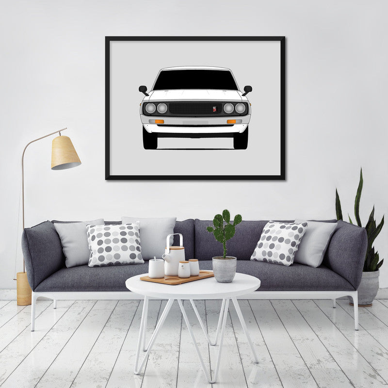 Nissan Skyline GT-R KPGC110 1973 Poster