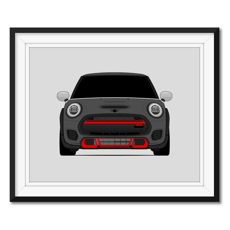 Mini Cooper JCW GP F56 (2020-2024) 3rd Generation Poster