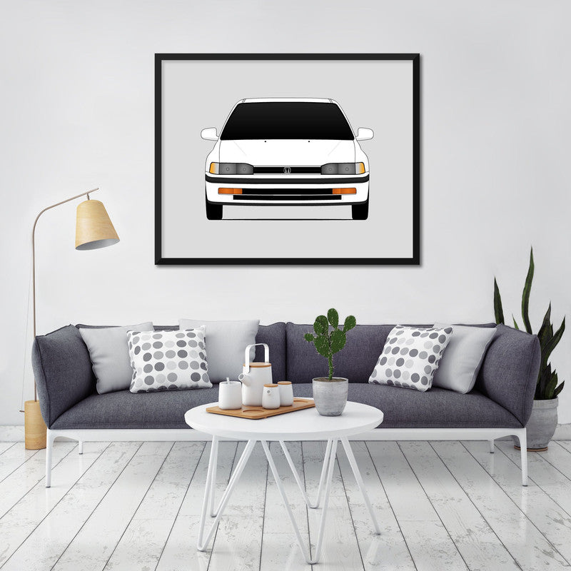 Honda Accord (1989-1993) 4th Generation Poster