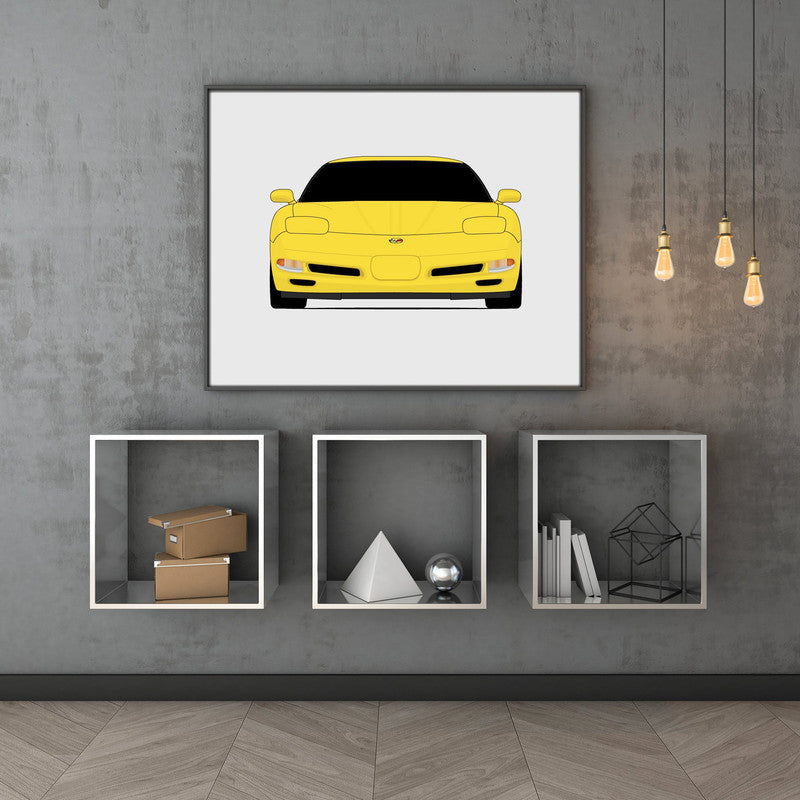 Chevy Corvette Z06 C5 (1997-2004) Poster