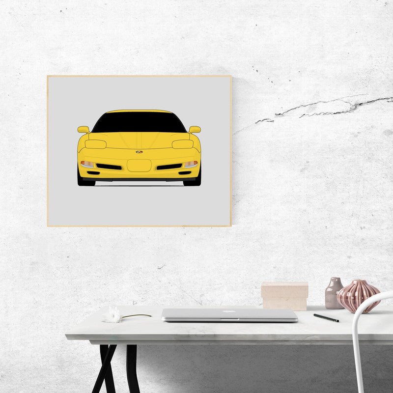 Chevy Corvette Z06 C5 (1997-2004) Poster