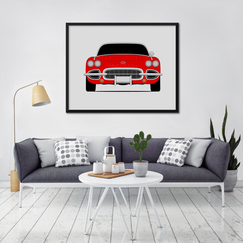 Chevy Corvette C1 (1958-1962) Poster