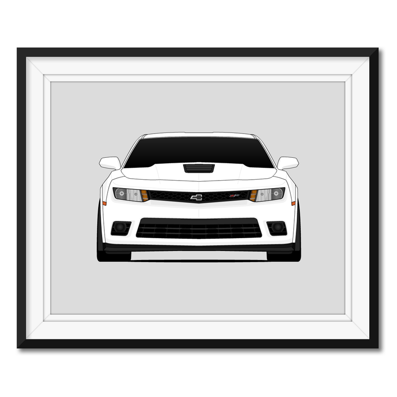 Chevy Camaro Z28 (2013-2015) Gen 5 Poster