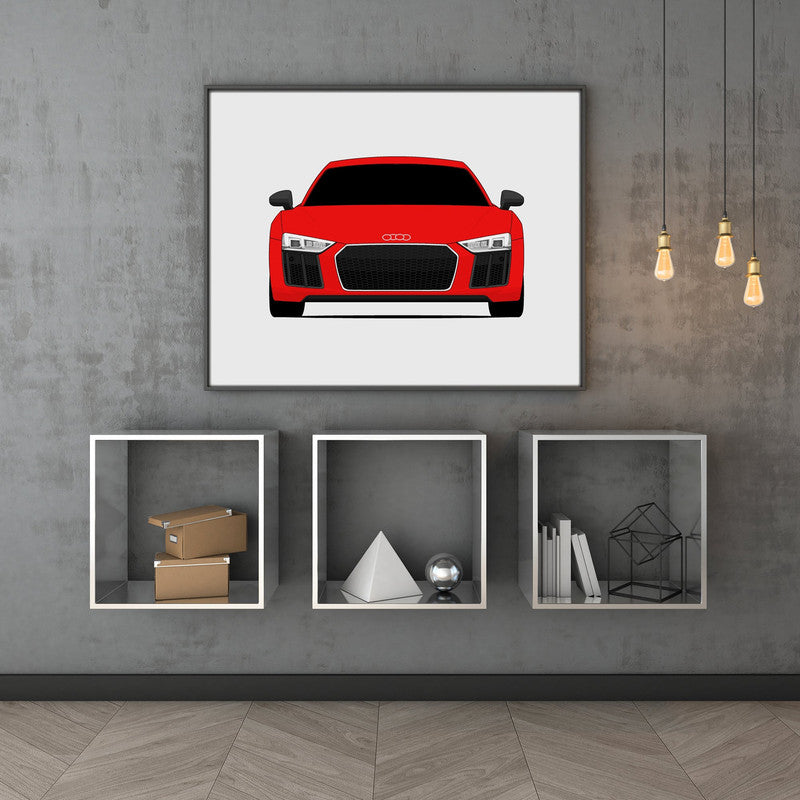 Audi R8 Type 4S (2016-2018) Poster