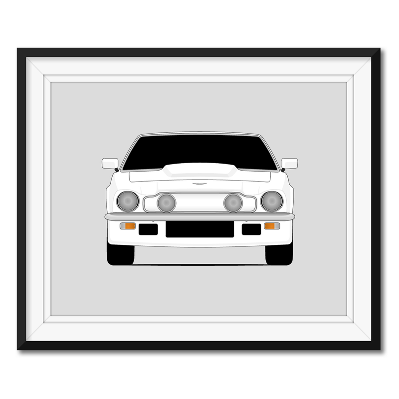 Aston Martin Vantage V8 (1977-1989) Poster