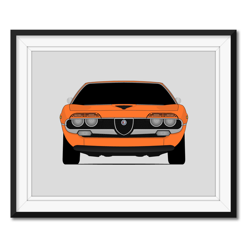 Alfa Romeo Montreal (1970-1977) Poster