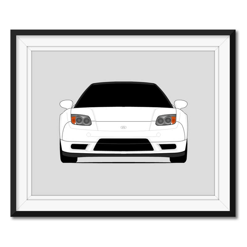 Acura Honda NSX NA2 (2002-2005) Poster