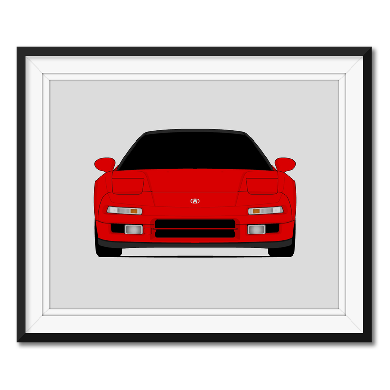 Acura NSX NA1 (1990-2001) Poster