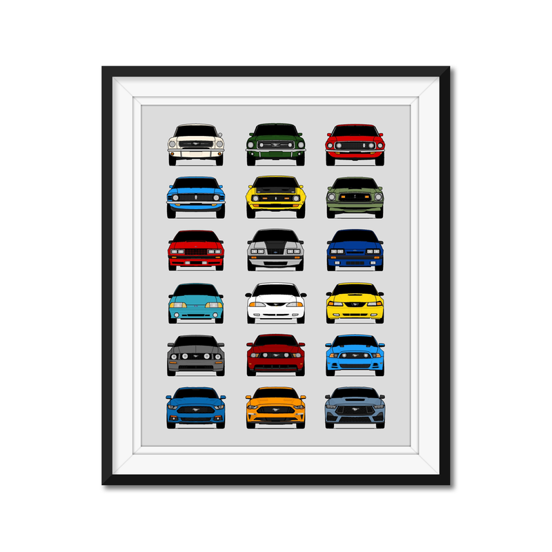 Ford Mustang Generations