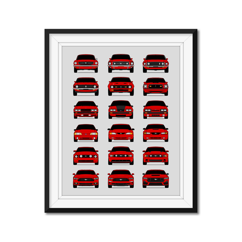 Ford Mustang Generations