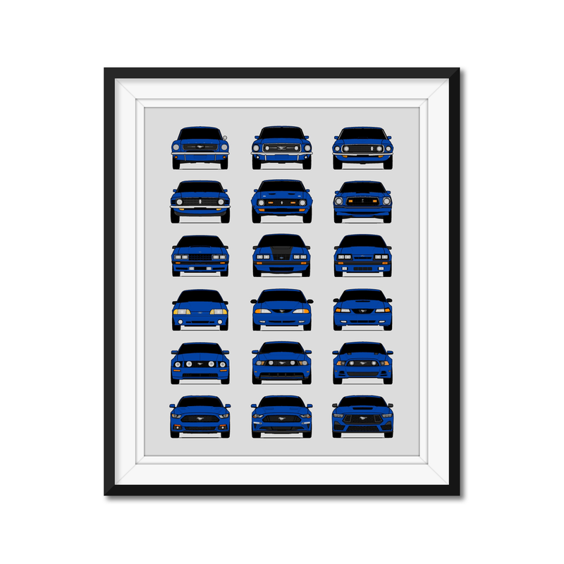 Ford Mustang Generations