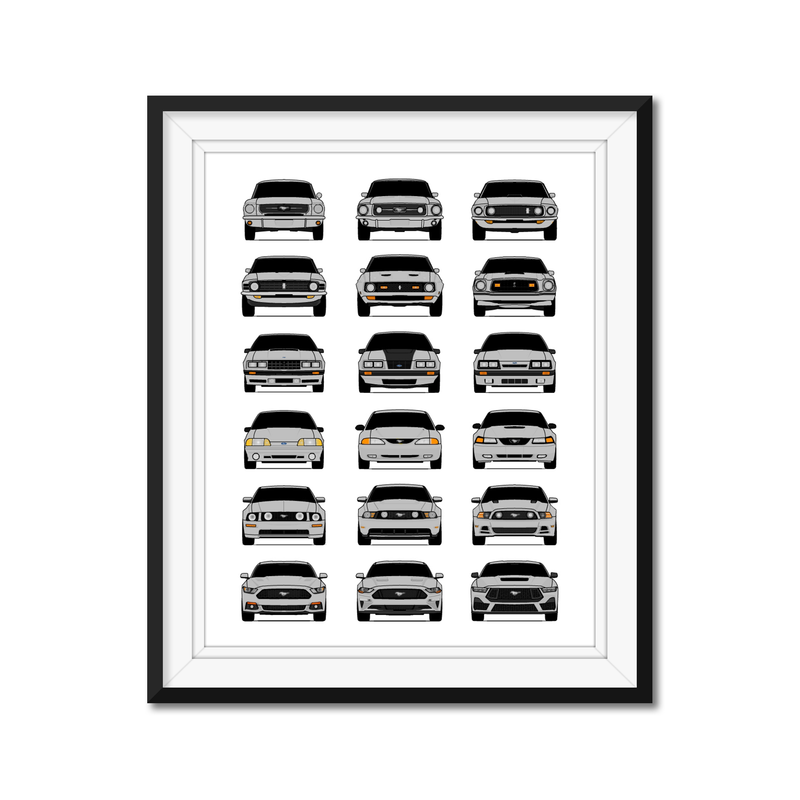 Ford Mustang Generations