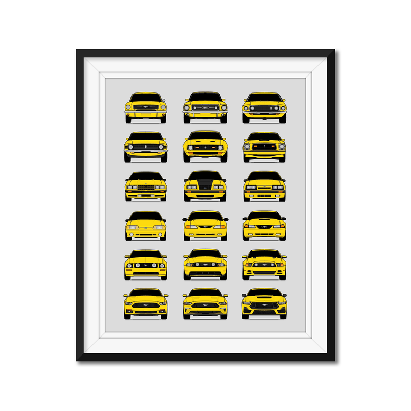 Ford Mustang Generations