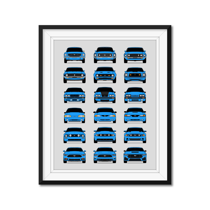 Ford Mustang Generations