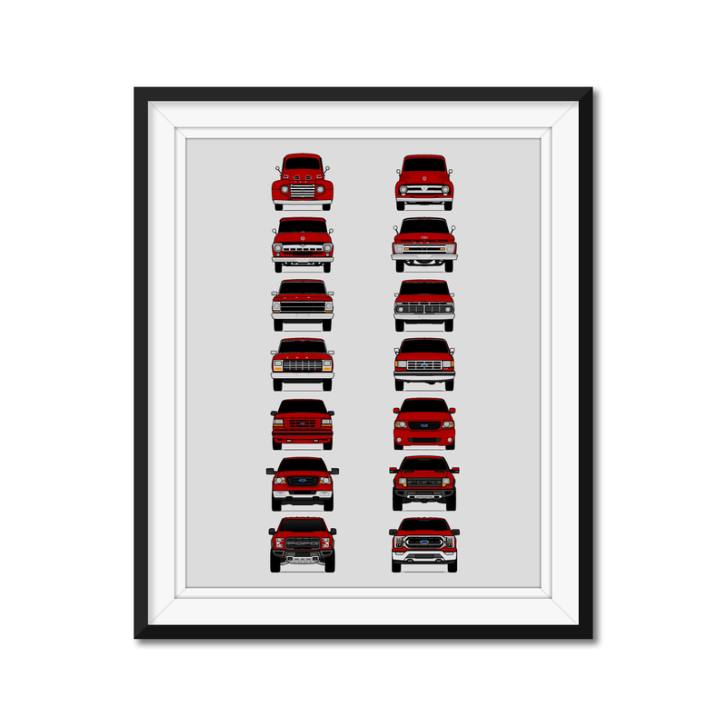 Ford F-150 Raptor Generations