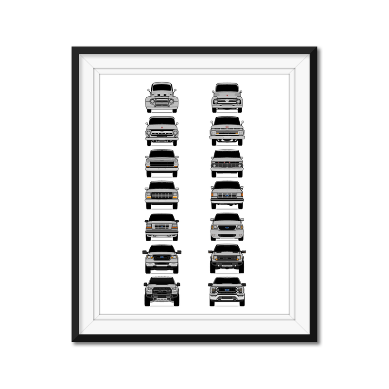 Ford F-150 Raptor Generations