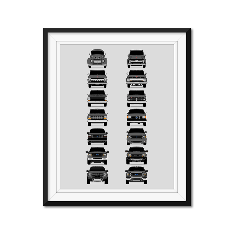 Ford F-150 Raptor Generations