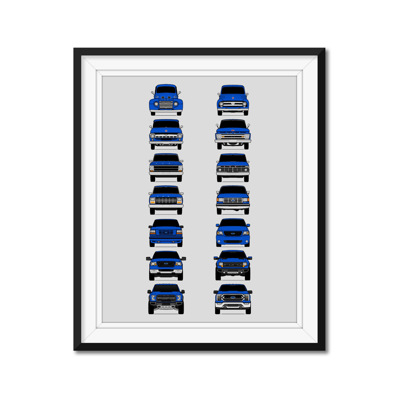 Ford F-150 Raptor Generations