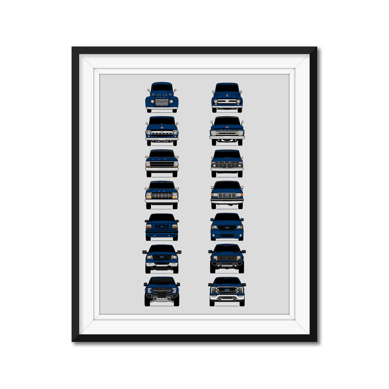 Ford F-150 Raptor Generations