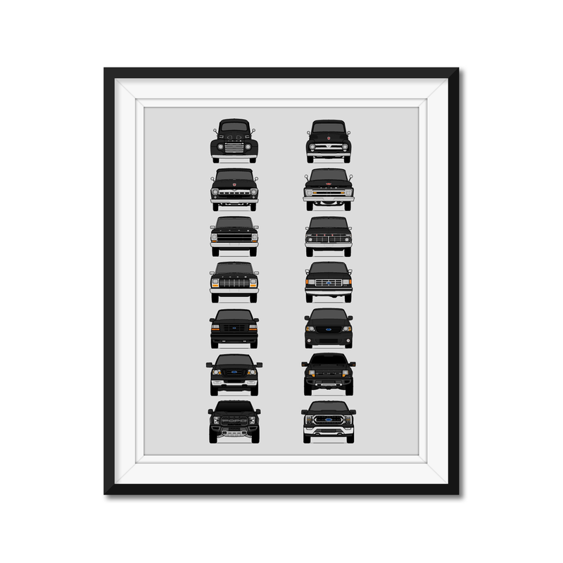 Ford F-150 Raptor Generations