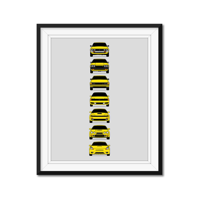Toyota Celica Generations
