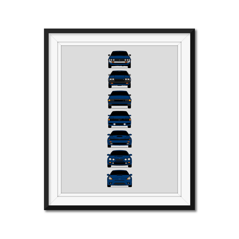 Toyota Celica Generations