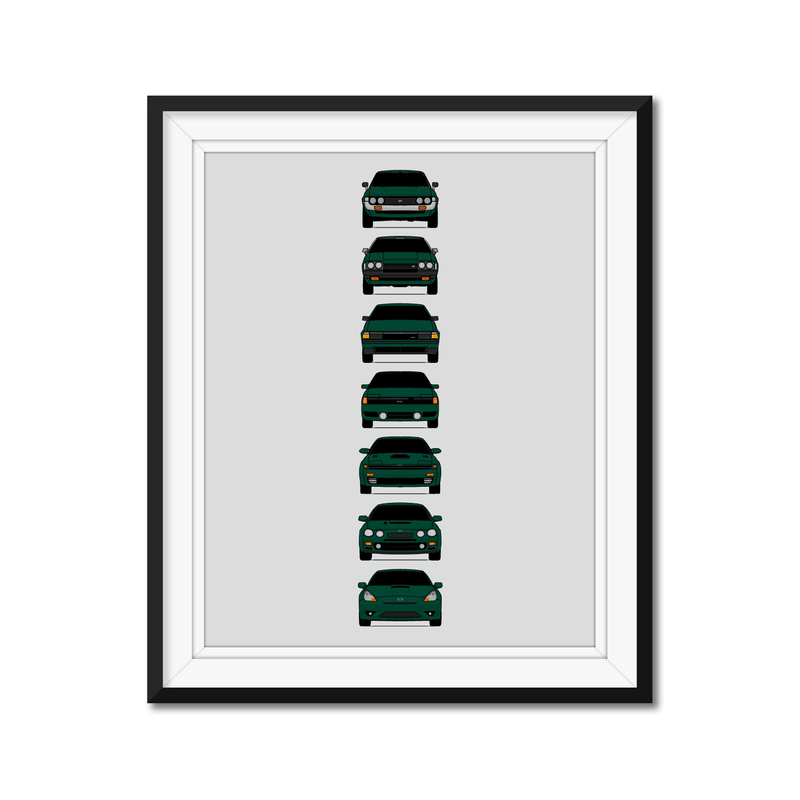 Toyota Celica Generations