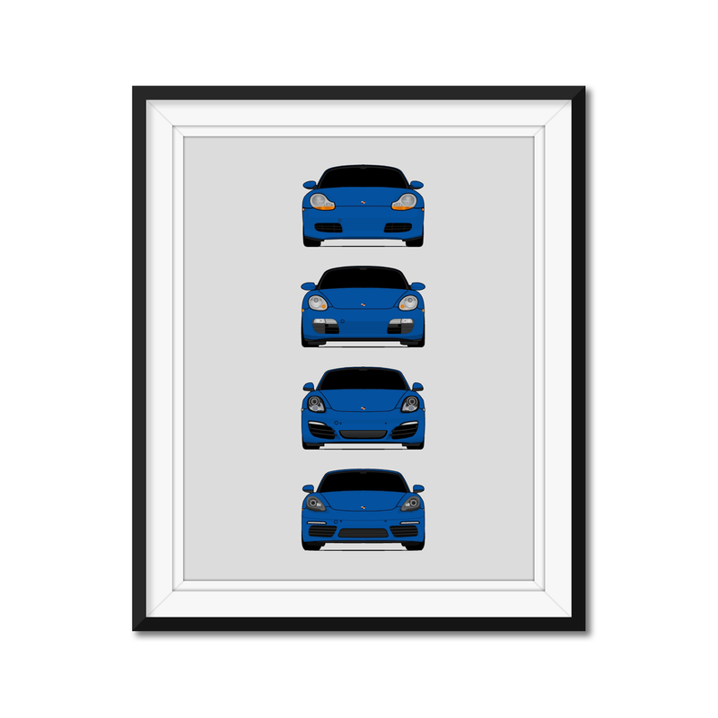 Porsche Boxster Generations
