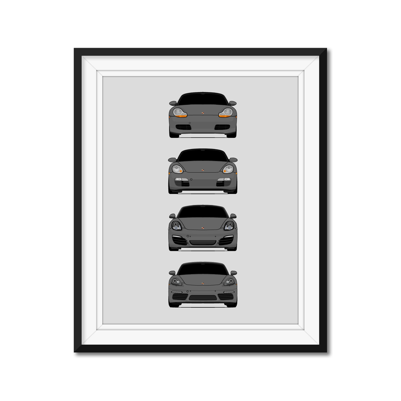 Porsche Boxster Generations