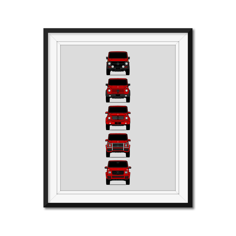 Mercedes-Benz G-Class Generations