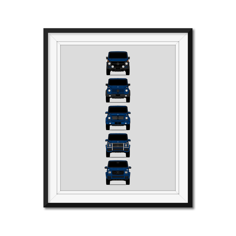 Mercedes-Benz G-Class Generations