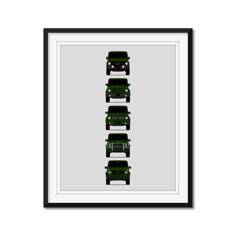Mercedes-Benz G-Class Generations