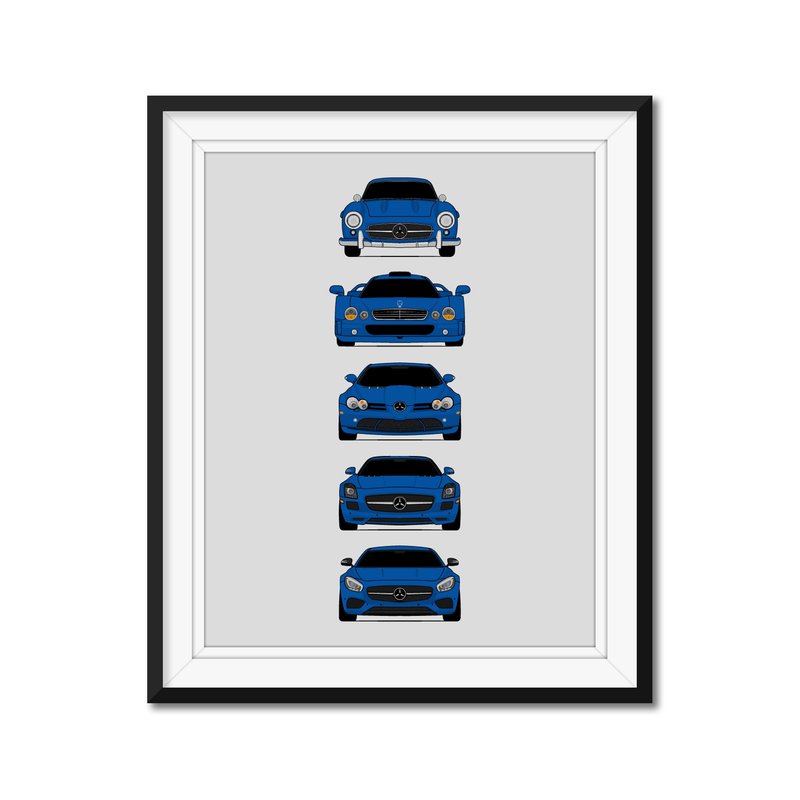 Mercedes-Benz Sports Car Generations