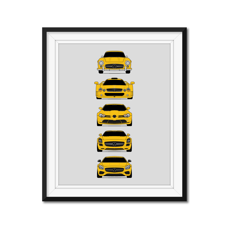 Mercedes-Benz Sports Car Generations