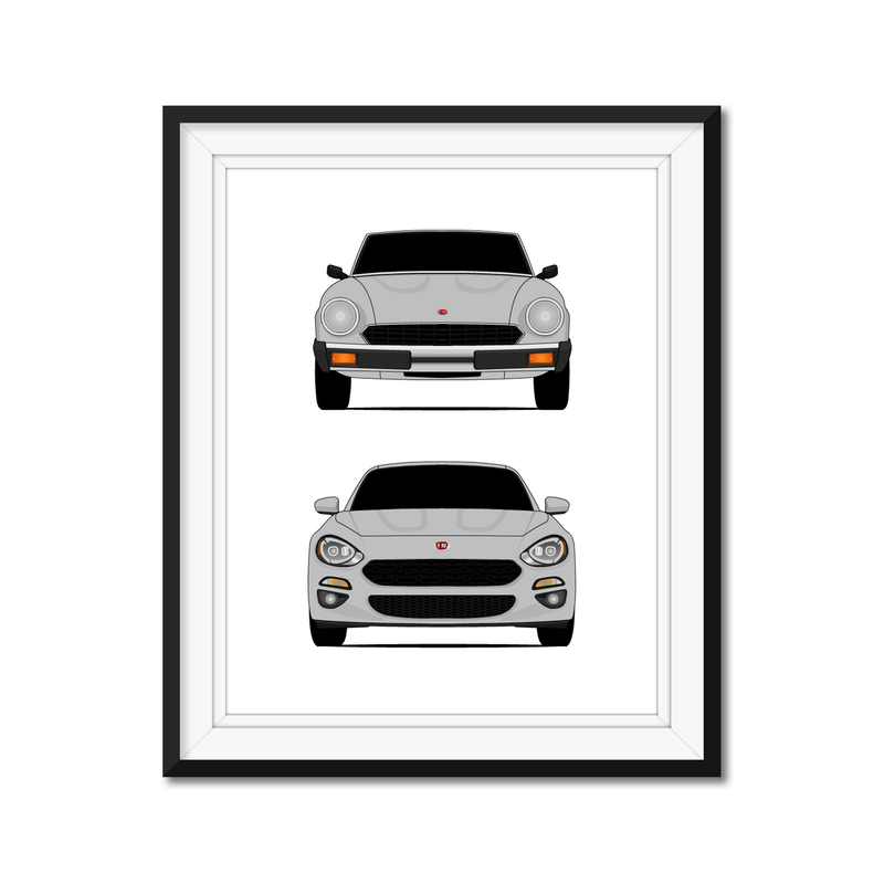 Fiat 124 Spider Generations