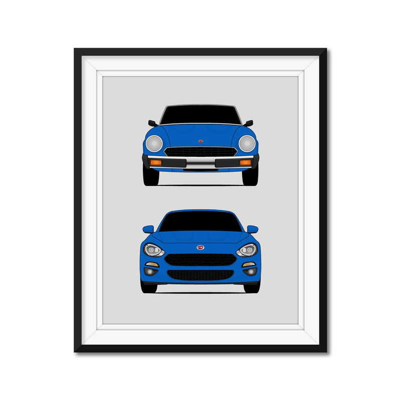 Fiat 124 Spider Generations