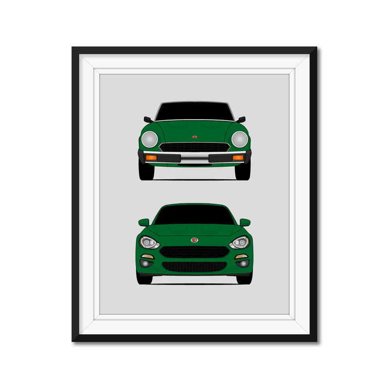 Fiat 124 Spider Generations