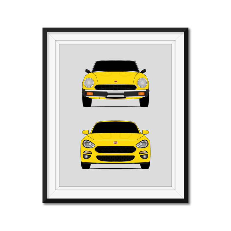 Fiat 124 Spider Generations