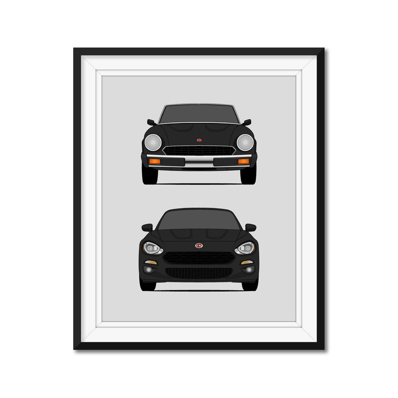 Fiat 124 Spider Generations