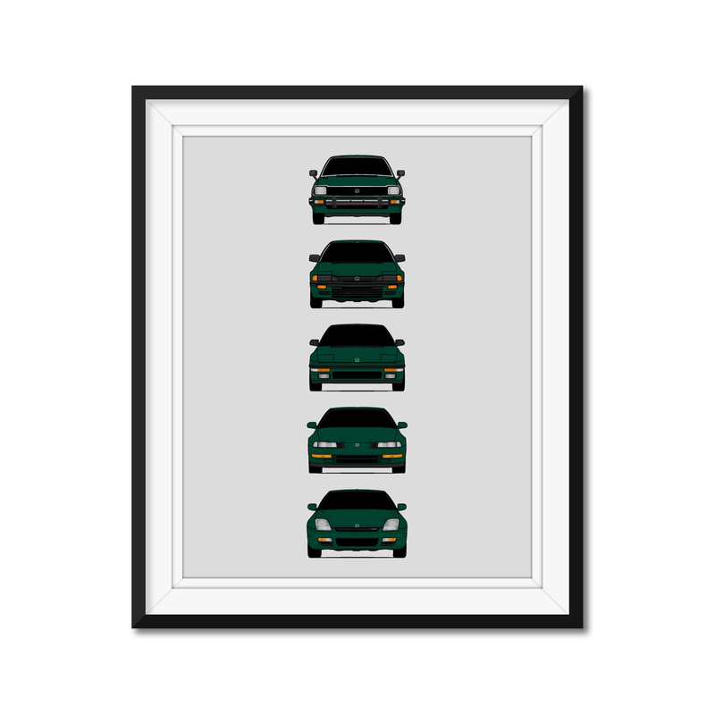 Honda Prelude Generations