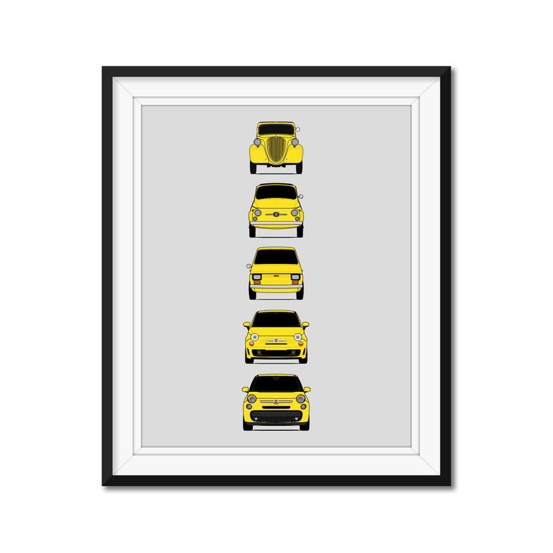 Fiat 500 Generations