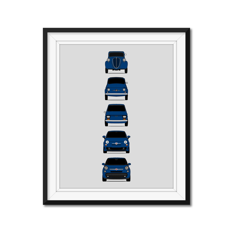 Fiat 500 Generations