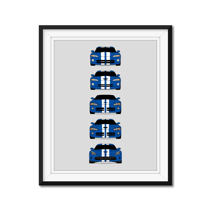 Dodge Viper Generations