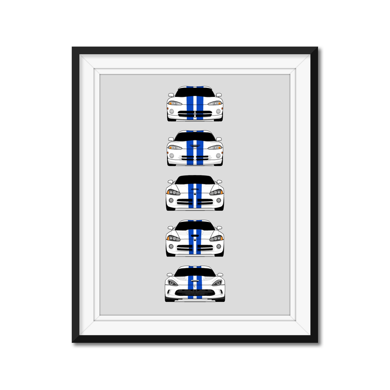 Dodge Viper Generations