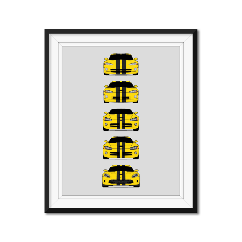 Dodge Viper Generations