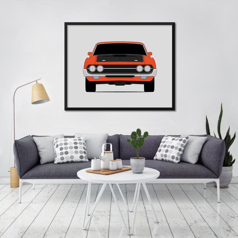 Ford Torino 429 Cobra Jet (1970-1971) Poster