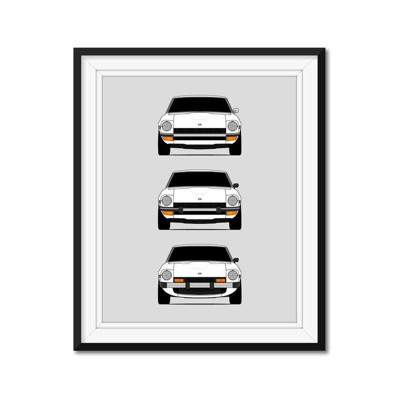 Datsun 240Z 260Z 280Z Generations (Nissan Fairlady Z)