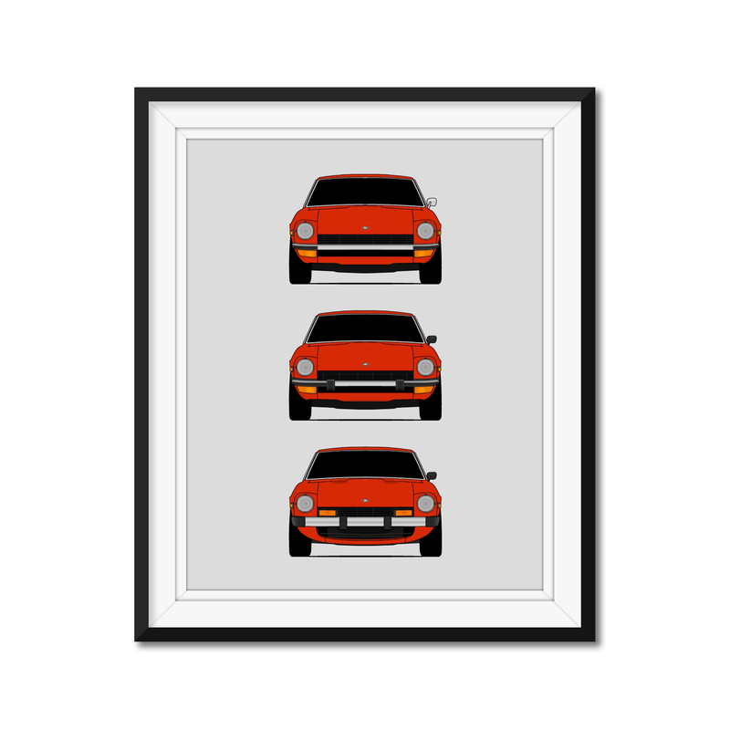 Datsun 240Z 260Z 280Z Generations (Nissan Fairlady Z)