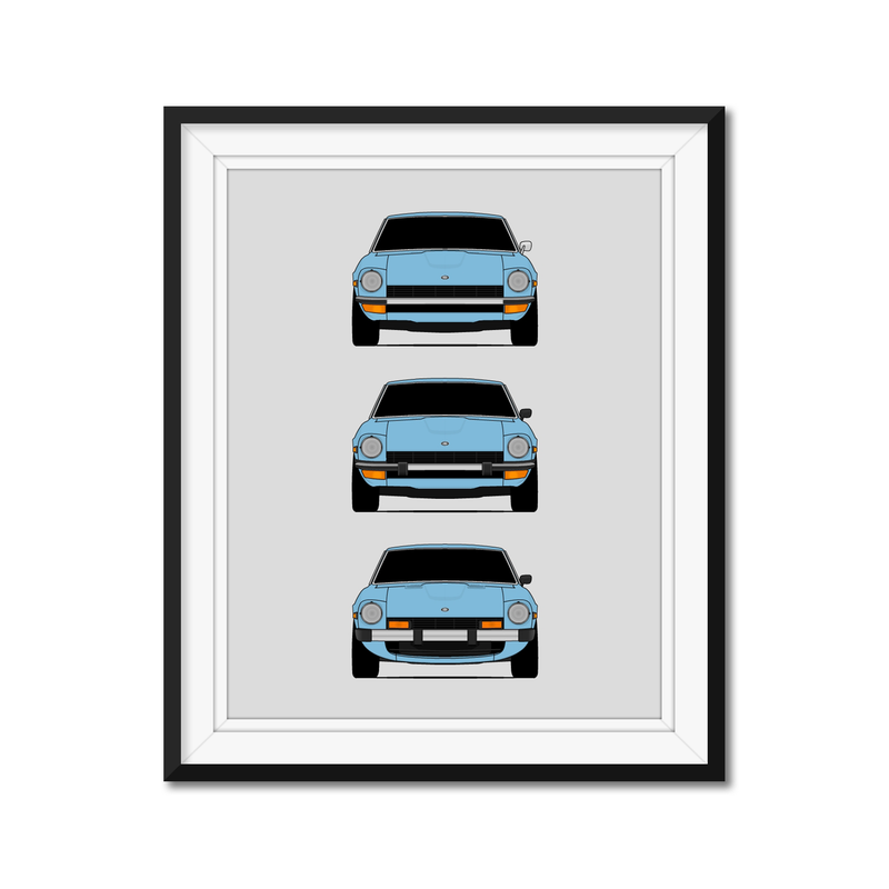 Datsun 240Z 260Z 280Z Generations (Nissan Fairlady Z)