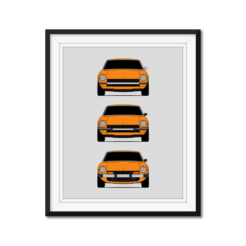 Datsun 240Z 260Z 280Z Generations (Nissan Fairlady Z)